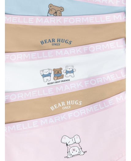 Трусы обжаренный миндаль +печать