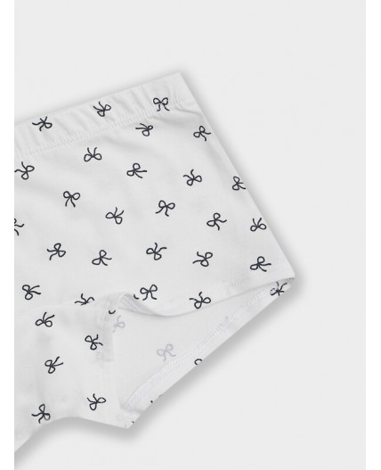 Шорты бантики на белоснежном