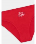 Трусы красный +печать2