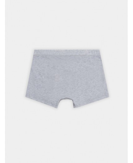 Трусы серый меланж 4306-А +печать1