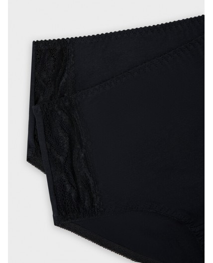 Трусы черный +черный