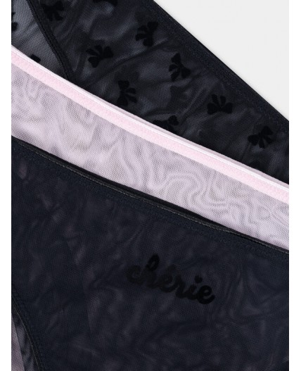 Трусы розовый нектар +печать