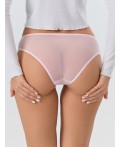Трусы розовый нектар +печать