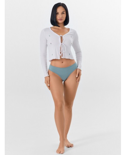 Трусы пыльно -бирюзовый