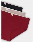 Трусы бордовый