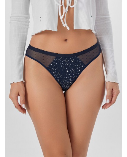 Трусы звезды на синем