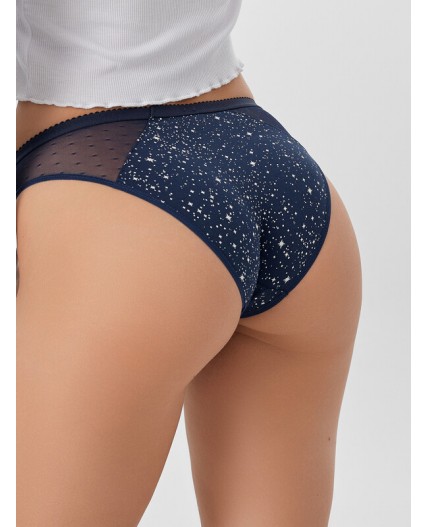 Трусы звезды на синем