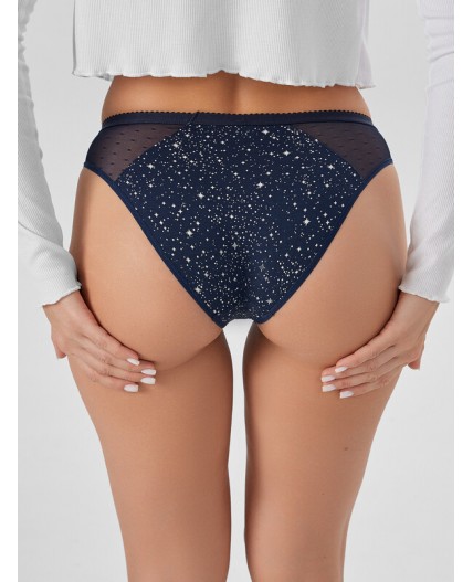 Трусы звезды на синем