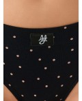 Трусы горошек на черном2