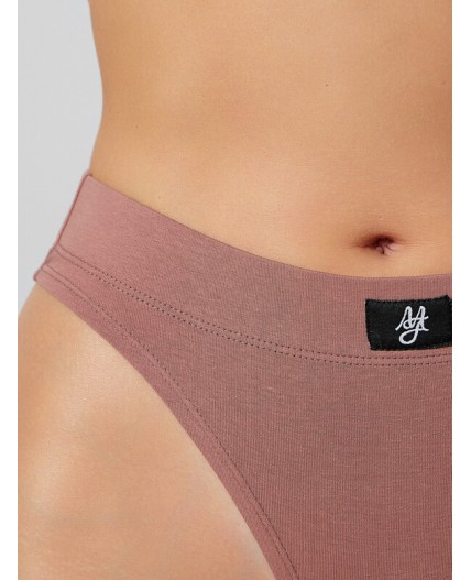 Трусы кофейно -розовый