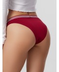 Трусы бордовый