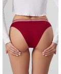 Трусы бордовый
