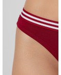 Трусы бордовый