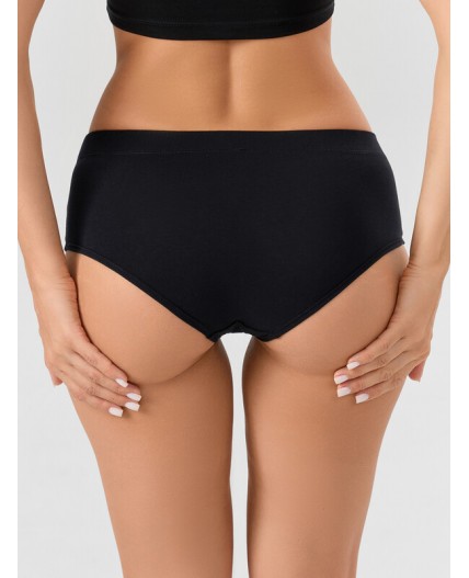 Трусы черный +печать