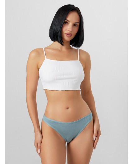 Трусы пыльно -бирюзовый