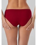 Трусы бордовый