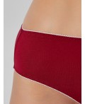 Трусы бордовый