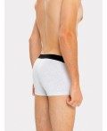 Трусы св.серый меланж +графит