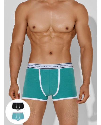 Трусы персидский зеленый +черный