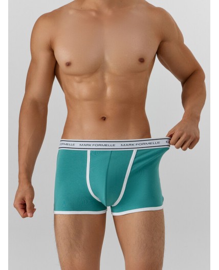 Трусы персидский зеленый +черный