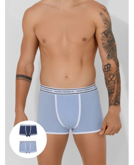 Трусы св.голубой +джинсовый