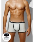 Трусы белый +черный