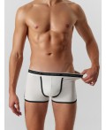 Трусы белый +черный