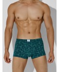 Трусы узор на атлантике +св.серый +черный