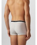 Трусы серый меланж 4306А +графит +черный