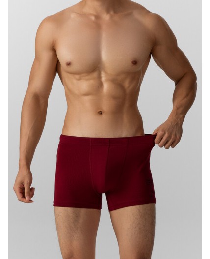 Трусы т.вишневый +печать