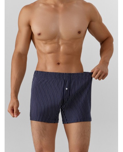 Трусы св.голубая полоска на т.синем