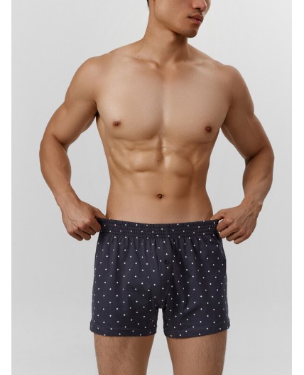 Трусы звездочки на т.сером