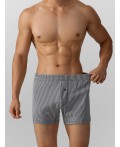 Трусы полоска на т. сером