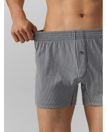 Трусы полоска на т. сером