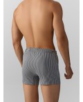 Трусы полоска на т. сером