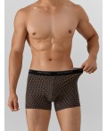 Трусы беж узор на черном