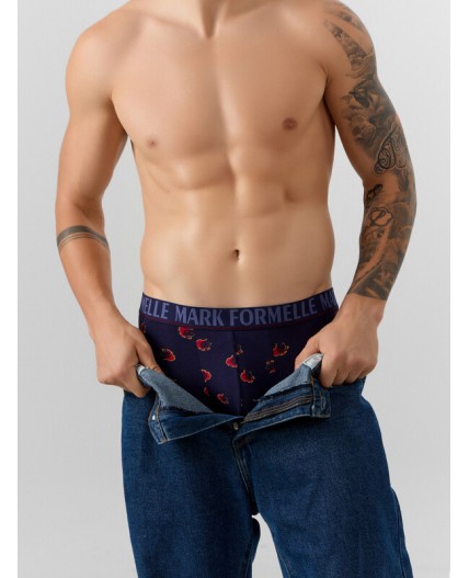 Трусы огненные лошади на т.синем