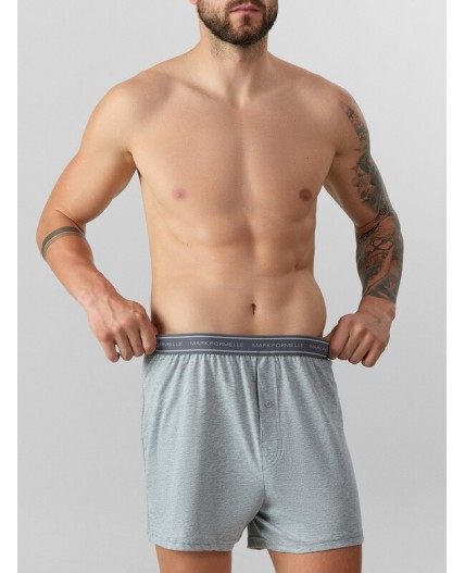 Трусы меланж темно-серый 4348-F