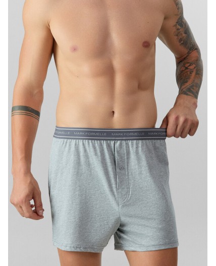 Трусы меланж темно-серый 4348-F