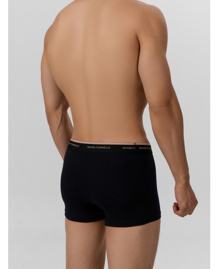 Трусы черный +печать