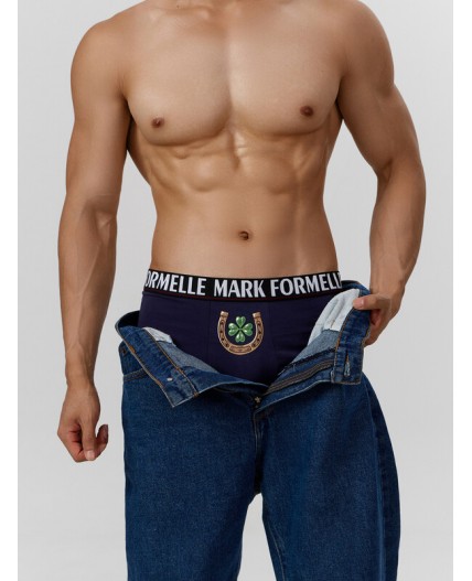 Трусы т.синий +печать2