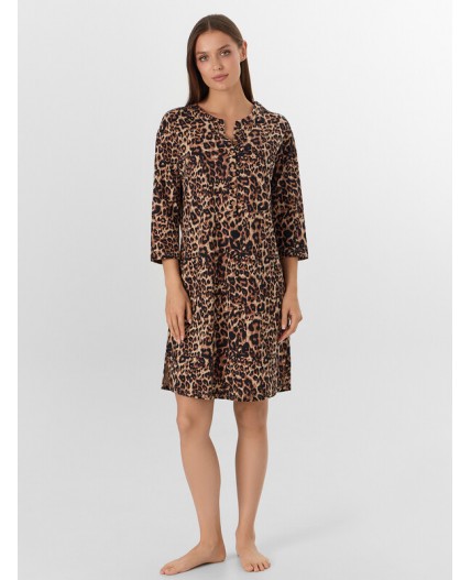 Туника леопард на песочном