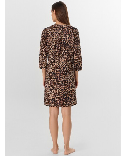 Туника леопард на песочном