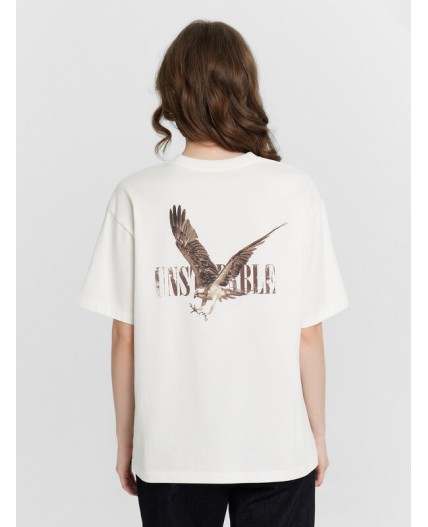 Футболка молочный +печать3