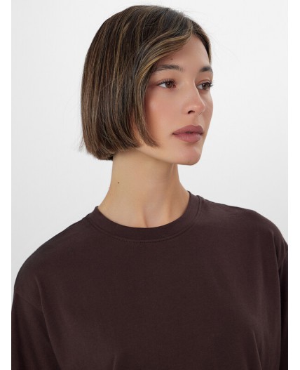 Футболка коричневый