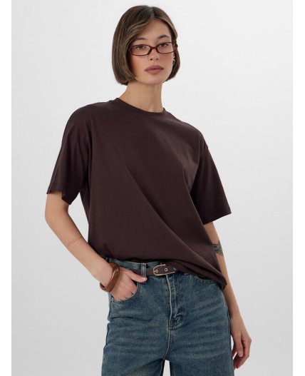 Футболка коричневый