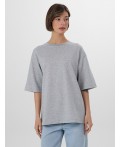 Футболка серый меланж