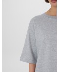 Футболка серый меланж