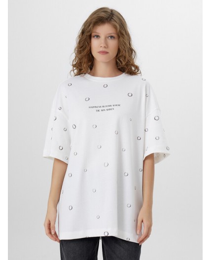 Футболка белый +печать9