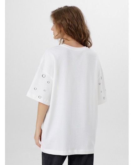 Футболка белый +печать9